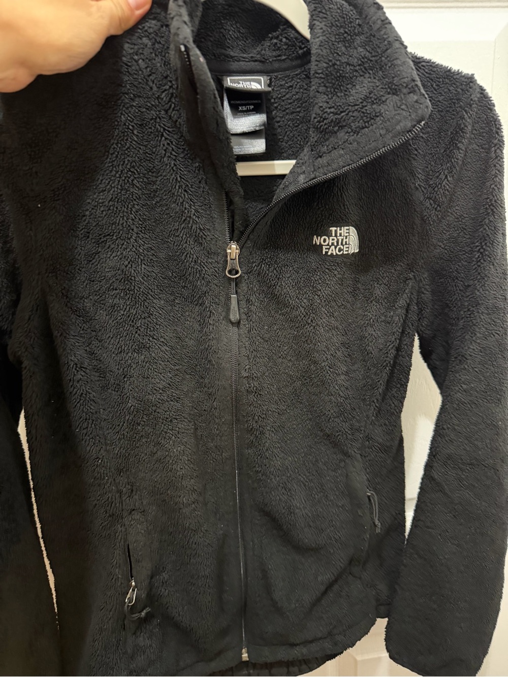 The North Face Black Teddy Fleece Full-Zip Jacket